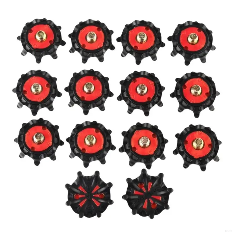 

14Pcs Golf Shoes Spikes Cleats Replacement Studs Fast Twists Turn Screw Studs