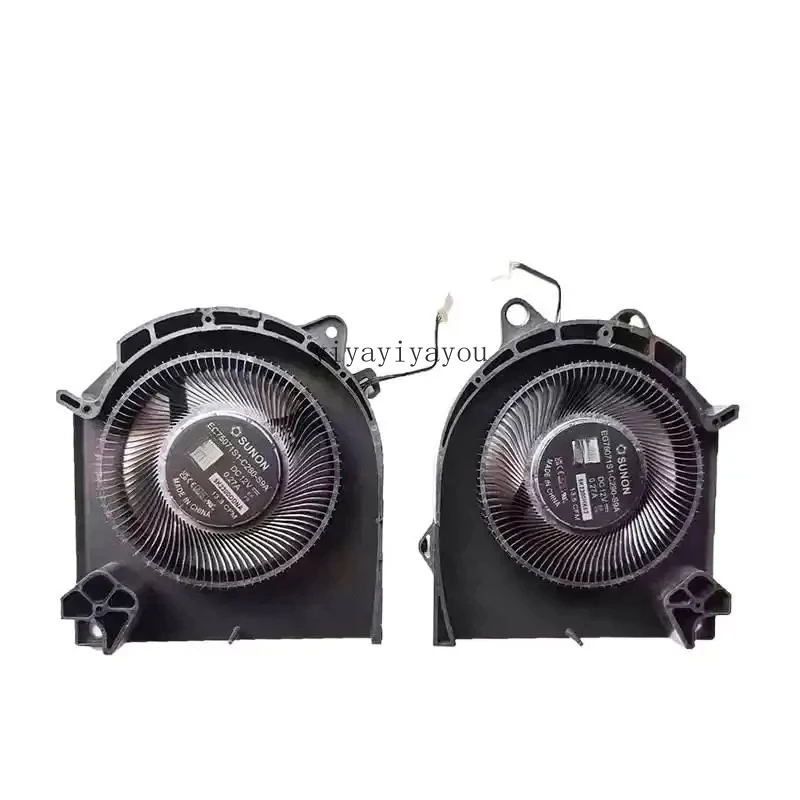 Cooling Radiator CPU GPU Fan For Dell G15 5530 5535 2023 Gamer Laptop VGA Cooler DC12V EG75071S1-C280-S9A EG75071S1-C290-S9A