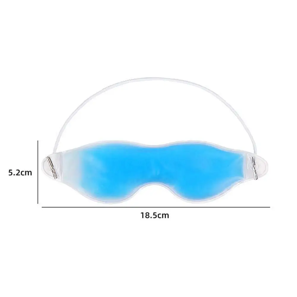 Masker Mata Gel Pendingin Bantalan Kompres Terapi Es Kacamata Tidur Gel Penyembuhan Tambalan Spa untuk Masker Nyaman Penghilang Lingkaran Hitam