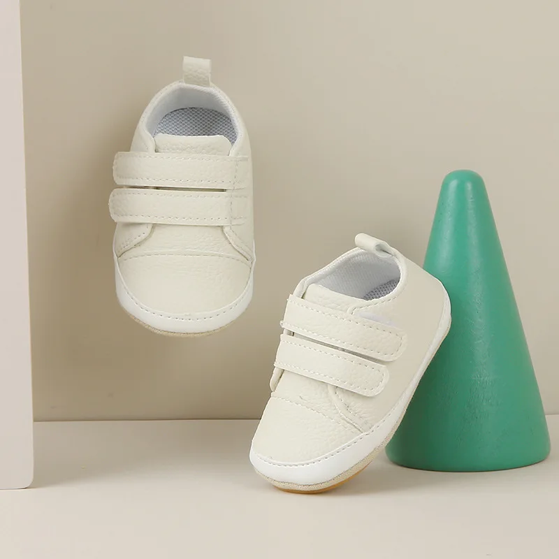 Mannelijke Baby Wandelschoenen Lente En Herfst Nieuwe Enkele Schoenen Magische Zachte Bodem Antislip Vrouwelijke Baby Indoor Babyschoenen