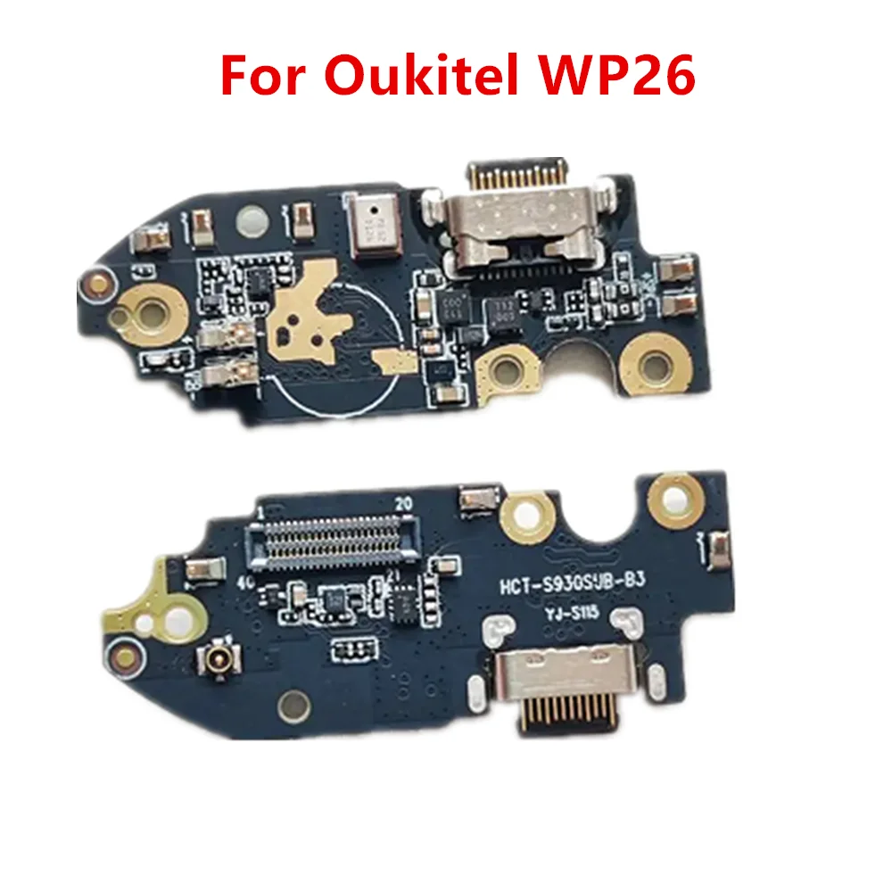 Original New For Oukitel WP26 Cell Phone Inside Parts PCB Usb Board Charging Dock Replacement Accessories