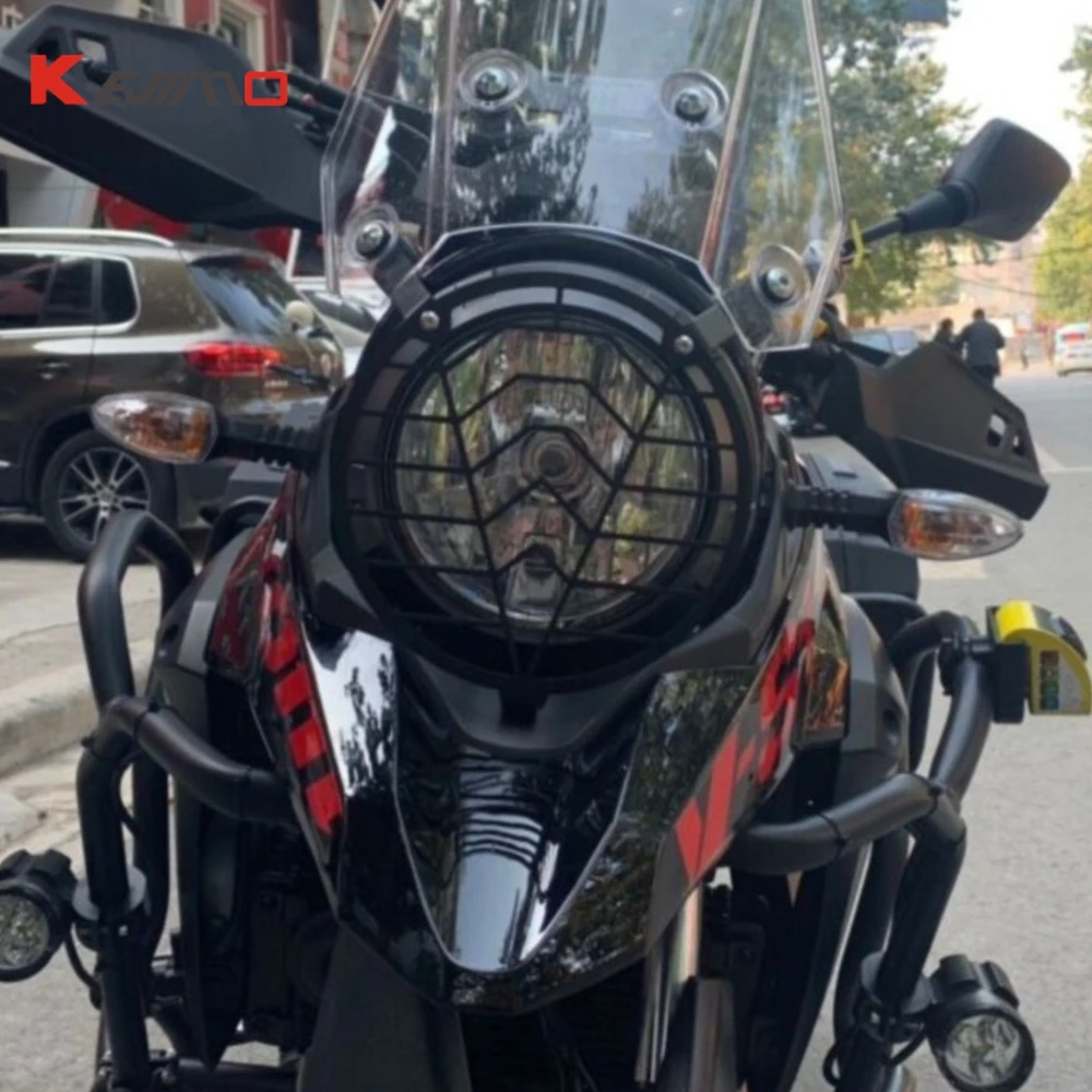 

Headlight Grill Protection For Suzuki V-Strom250 Head Light Cover HeadLamp Grille Mesh Guard Covers V-Strom DL 250 2017-2025