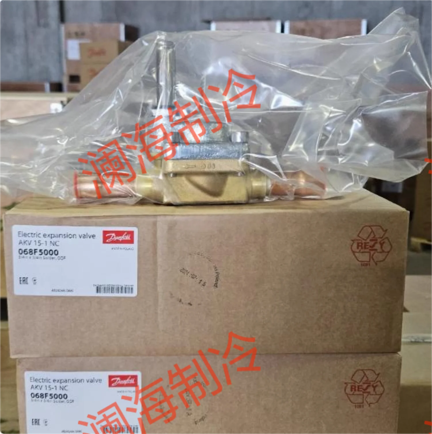 

AKV15-1 expansion valve 068F5000 Danfoss 15-2 F5005 15-3 F5010 15-4 F5015