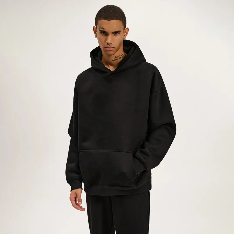 

Толстовка с капюшоном из композитного искусственного хлопка для мужчин и женщин, толстовка для пар в одном стиле, пуловер с длинными рукавами и капюшоном