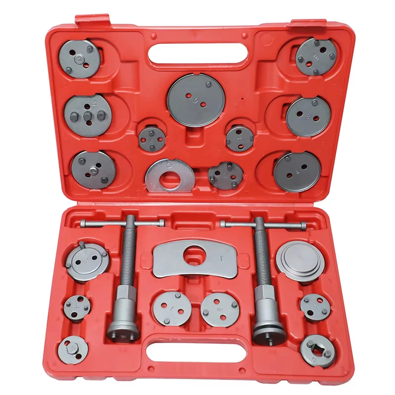

22-Piece Steel Disc Brake Fittings Set for Automobile Air Back Pad Piston Compressor Fracture