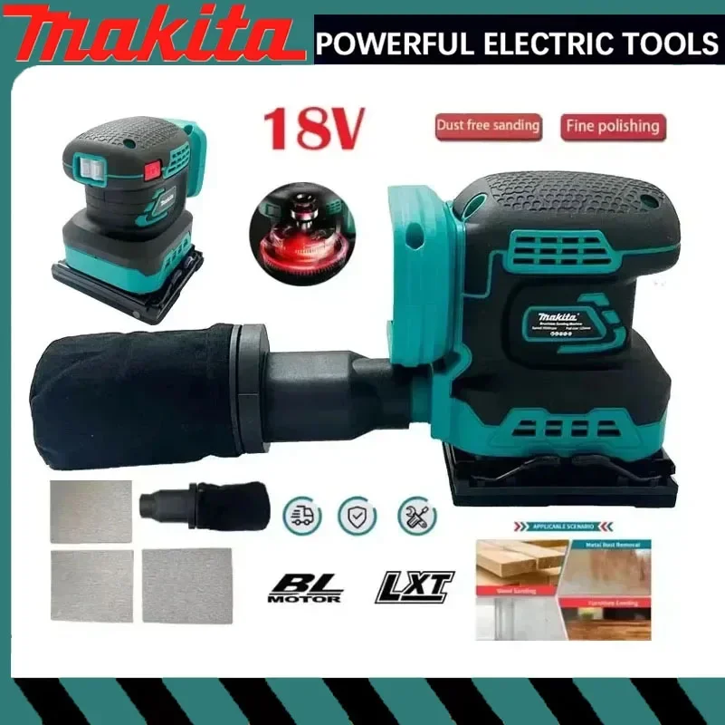 

Профессиональная орбитальная шлифовальная машина Makita с литий-ионным аккумулятором, бесщеточная, с регулировкой скорости, для аккумуляторов Makita