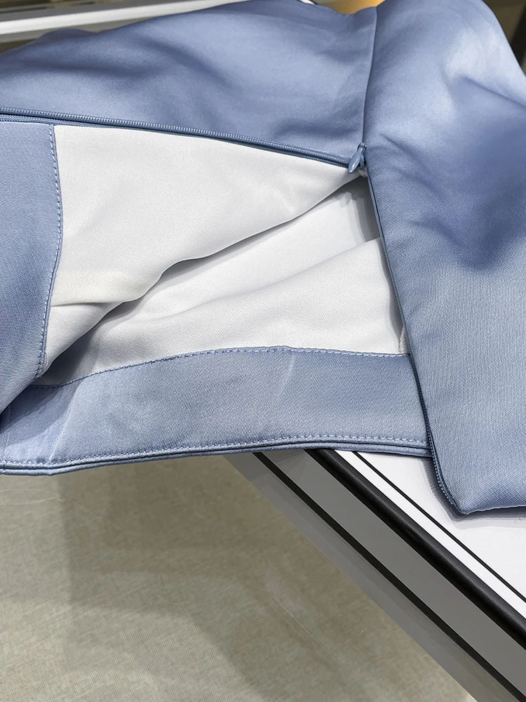 

High-End Women's Faion Set South Oil Floral Svel Vest Top plus f Skirt Ensemble Ele Wool round Ne Pullover