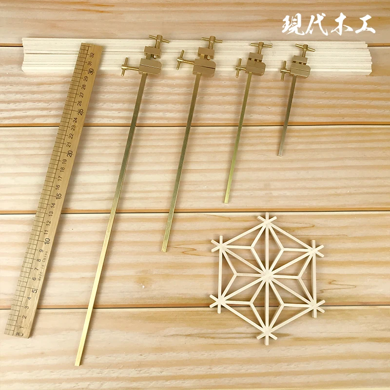 Japanese-style Copper Clamp Group Sub-clamp Brass Clamp Fixing Tool F Clamp Mini