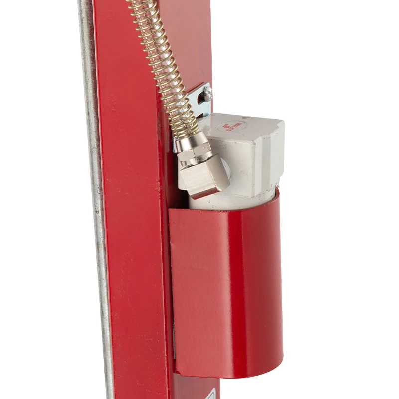 แม่แรงยกรถบัสแบบลม 80 ตัน พร้อมตัวแยกน้ำมัน-น้ำ แม่แรงไฮดรอลิกแบบตั้งพื้น แม่แรงยกรถบรรทุก สำหรับซ่อมบำรุงและยกของ