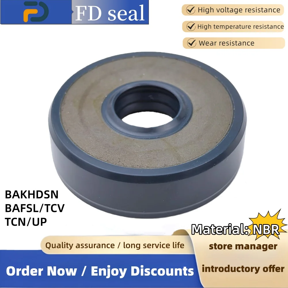 

Oil seal 12*35*10mm pump shaft seal NBR rubber seal construction machinery hydraulic motor oil seal ISO: 9001 2008