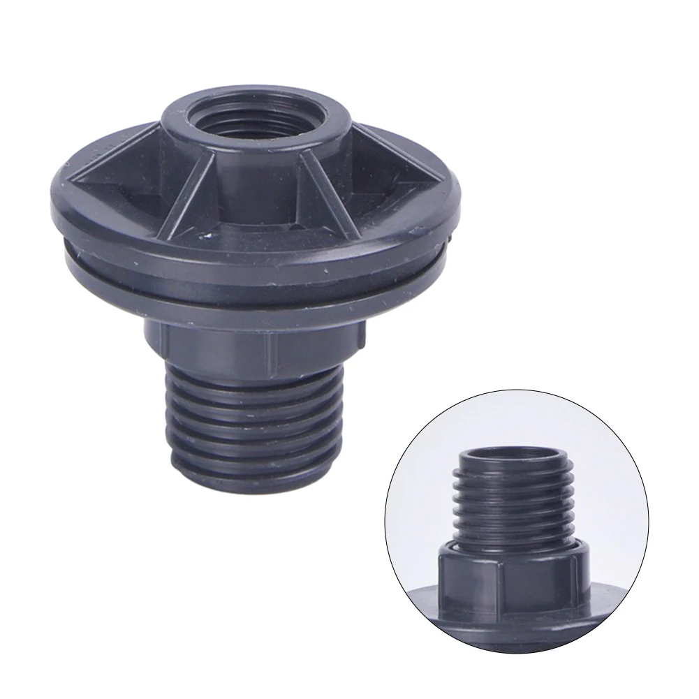1pc 20/25/32mm PVC Valve Fitting Adapter For Aquariums Water Tank Connector Swimming Pool Garden Irrigation Accessories