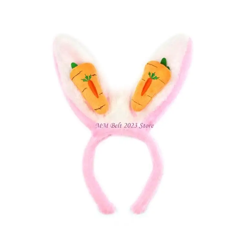 49me króliki cosplay makijaż pałąk na głowę słodkie wielkanocne nakrycia włosów opaski do włosów na nakryciu włosów na przyjęcie