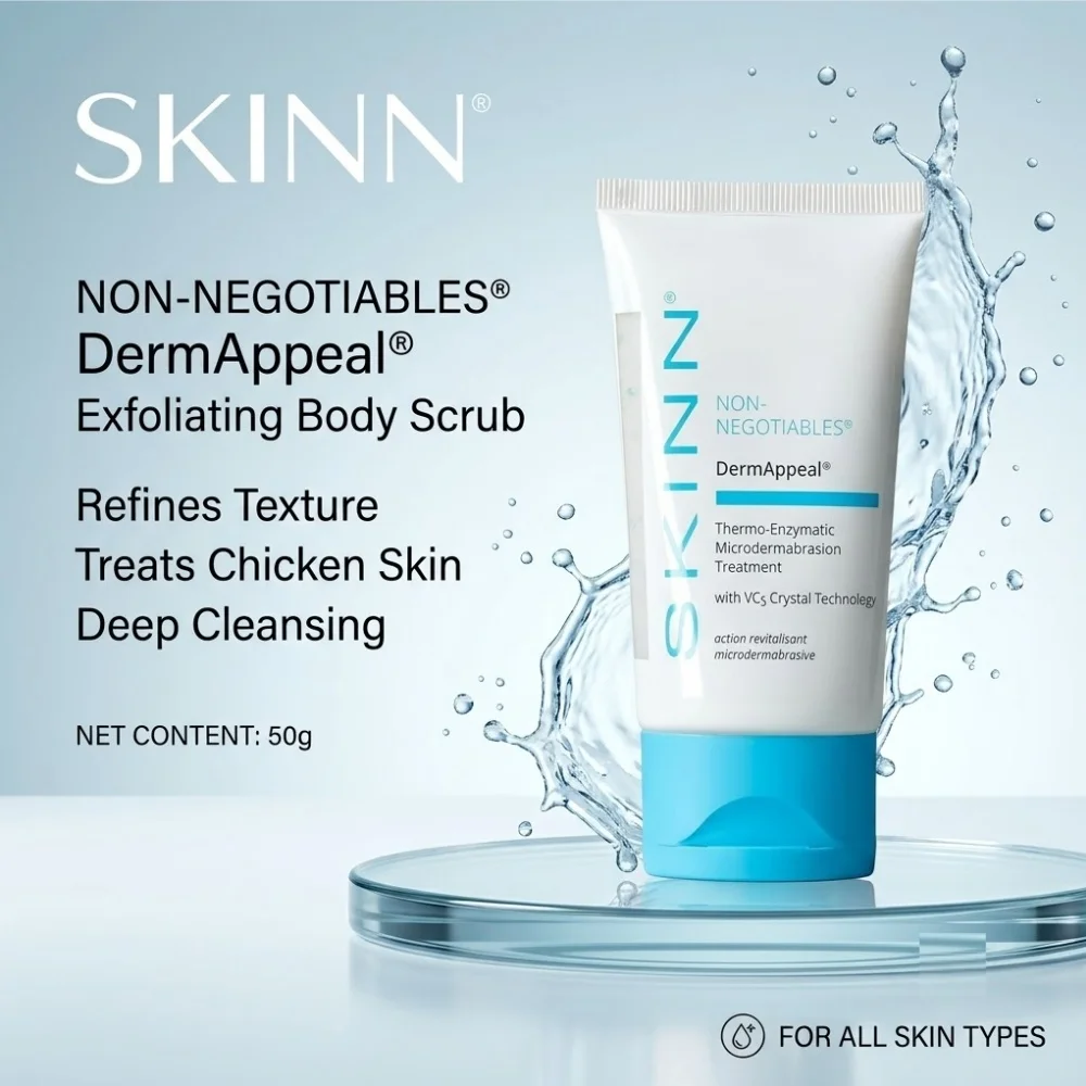 Body Scrub Exfoliating Cream for Smooth Skin Deep Cleansing Pore Cleanser Chicken Skin Remover Brightening Body Care Lotion 50g