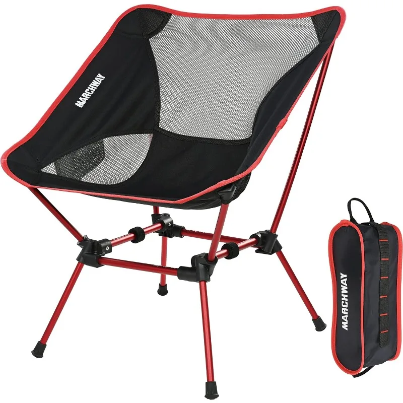 Ultralight Folding Camping Chair, Heavy Duty Portable Compact for Outdoor Camp, Travel, Beach, Picnic, Festival, Hiking