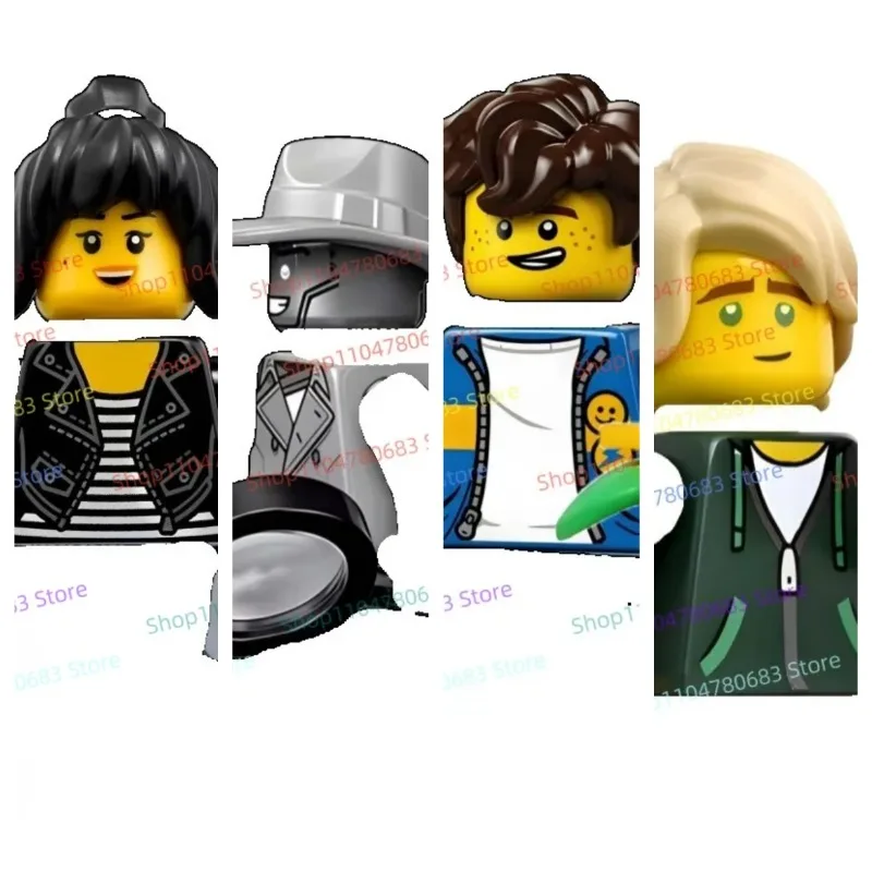 

Новые конструкторы MOC: мини-куклы, персонажи мультфильмов, повседневные игрушки, праздничные подарки, коллекционные украшения для хобби