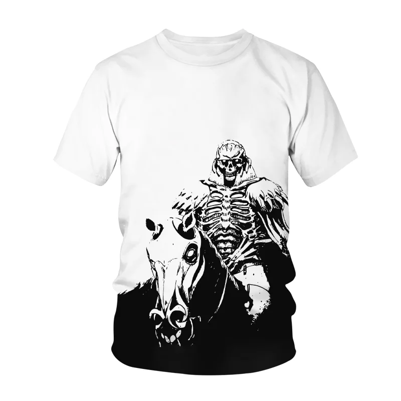 CLOOCL Summer T-Shirt Berserk Guts Griffith 3D Graphics T Shirt Men Women kids Fashion Short Sleeve Gothic Cozy Male Tee Tops