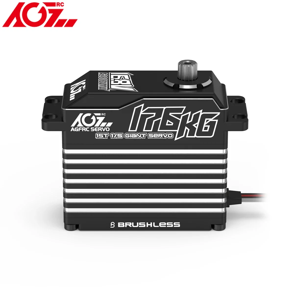 DrMasAGFRC A280BVMW 176KG Programmable HV Brushless Servo 10-16.8V Aluminum Case Steel Gear For RC Car Robot Airplane
