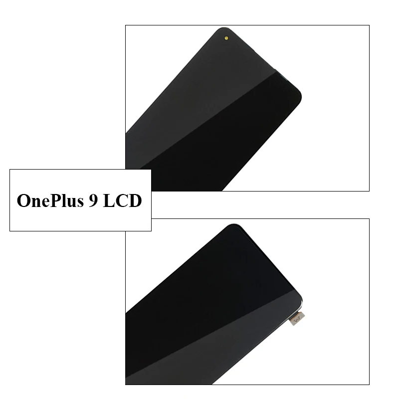 Original AMOLED For OnePlus 9 1+9 LE2113, LE2111, LE2110, LE2117, LE2115 Lcd Display Touch Screen Digitizer Assembly Replacement