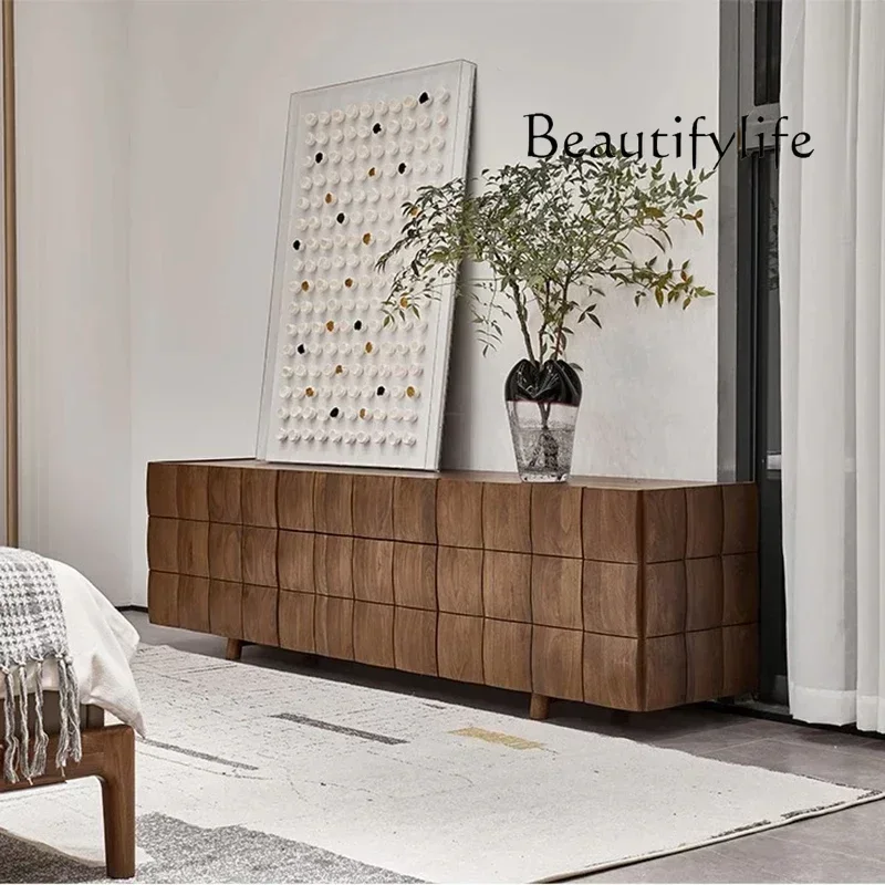 

BJ Monitor Wooden Tv Stand Table Design Cabinet Living Room Pedestal Complete Entertainment Unit Console Mueble Para Tv Furnitur