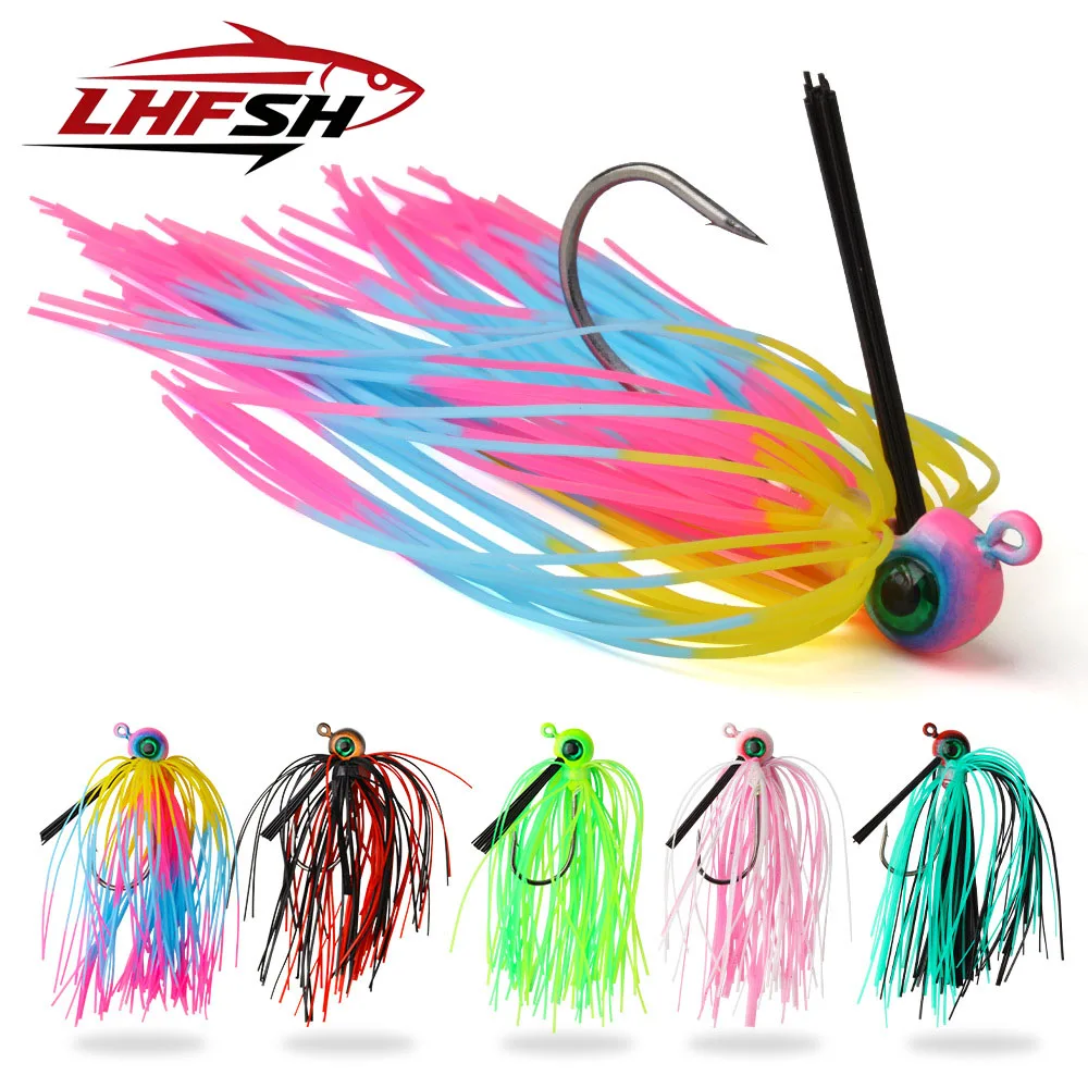 Spinnerbait LHFSH – Señuelo antihierbas para lubina - imagen 3