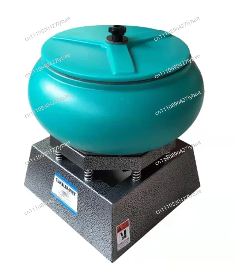 17Inch 350W Electric Vibrating Tumbler Vibratory Rock Tumbler Bowl Tumbling Polishing Machine High-Powered with Variable Speed