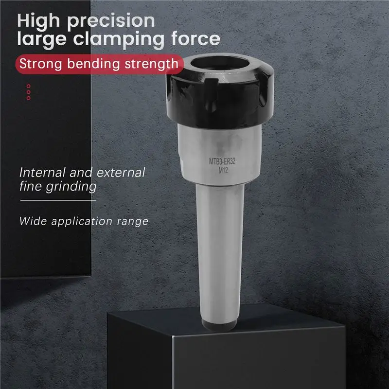 A38M MT3-ER32 M12x1.75 With ER32 Wrench ER32 Collet Chuck With Morse Taper Spanner Tool For Drilling Milling Machine