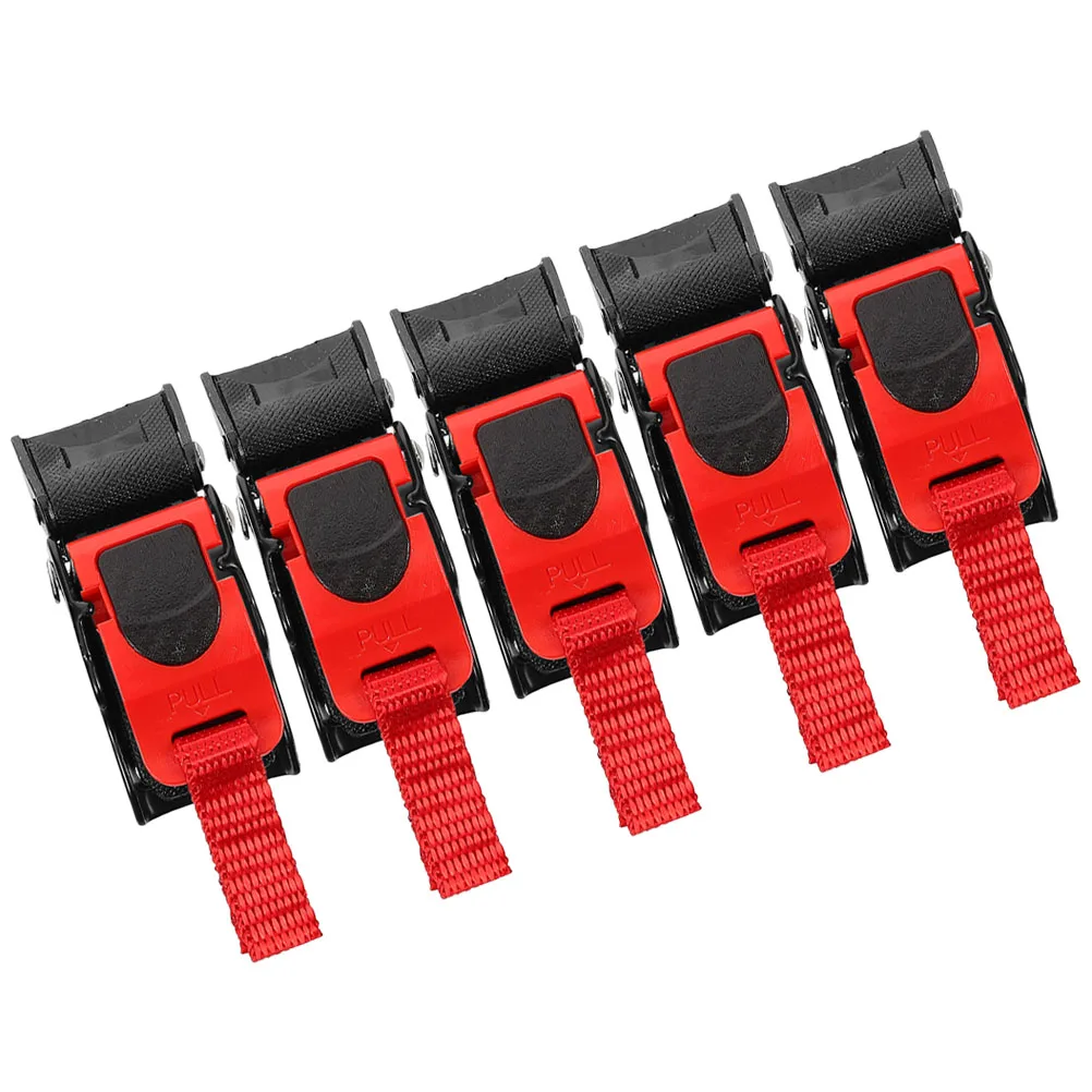 

5pcs Buckles Quick Release Durable Adjustable Chin Strap Lock Universal Fit For Motorcycle Replacement