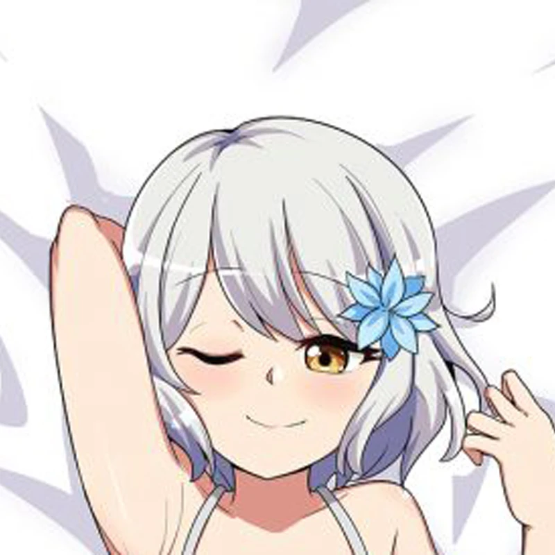 

Anime Dakimakura Pillow Case Lilybelle Sexy and Busty Beautiful Girl Double-Sided Halloween