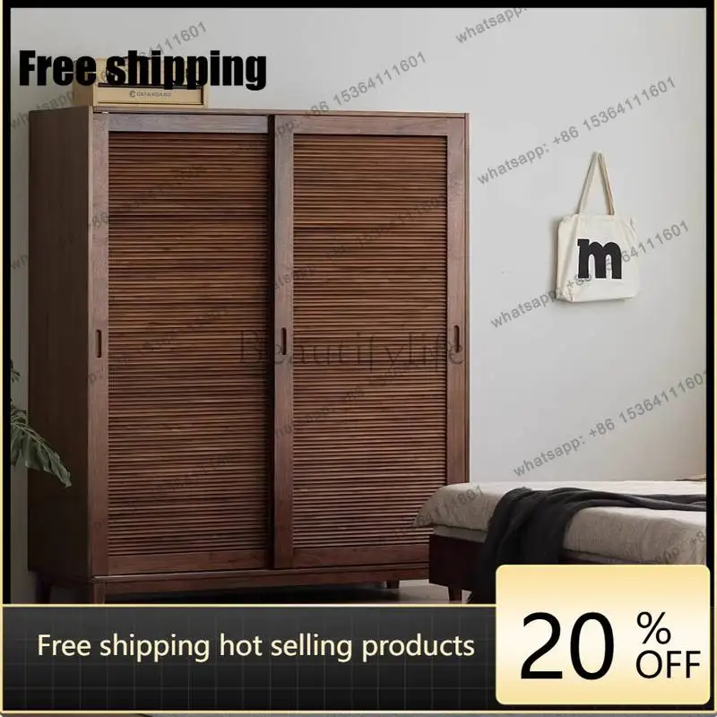 hot Drawer Brown Wardrobes Glossy Cheap European Space Saving Wardrobes Storage Bedroom Wooden Armadio Guardaroba Furniture Home