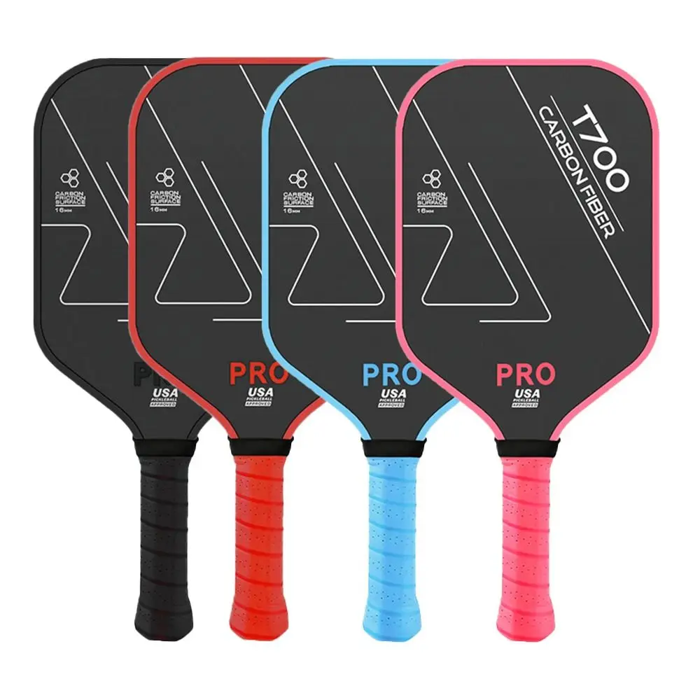 

1pc T700 Pickleball Paddles Carbon Fiber USAPA Approved Pickleball Rackets Lightweight Non-slip Grip Pickle Ball Paddle