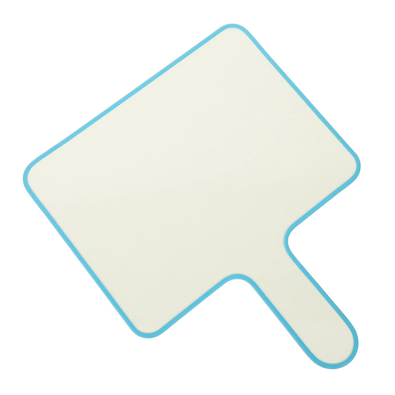 Placa de resposta em branco paddle ferramenta de ensino apagável kawaii material escolar gravável placas de resposta rápida quadro branco