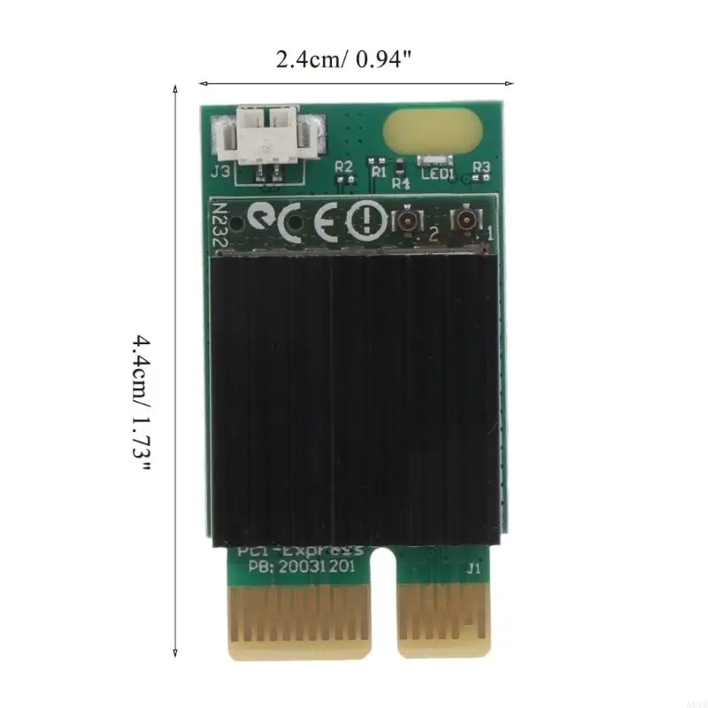 N84B PCI-E WiFi Desktop PCIE PCI-Express Wireless Convertitore Adattatore Compatibile convertitore per 7260AC 2.4G