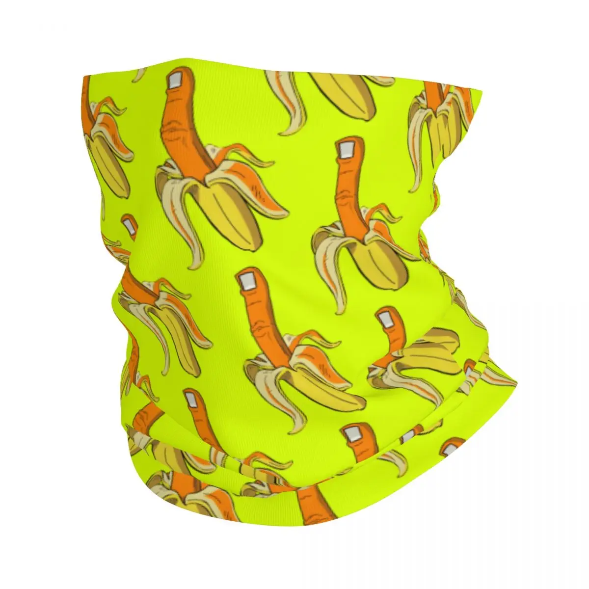 Funny Banana Bandana Neck Gaiter Motorcycle Club B-Banana Face Mask Multi-use Balaclava Cycling Unisex Adult Windproof