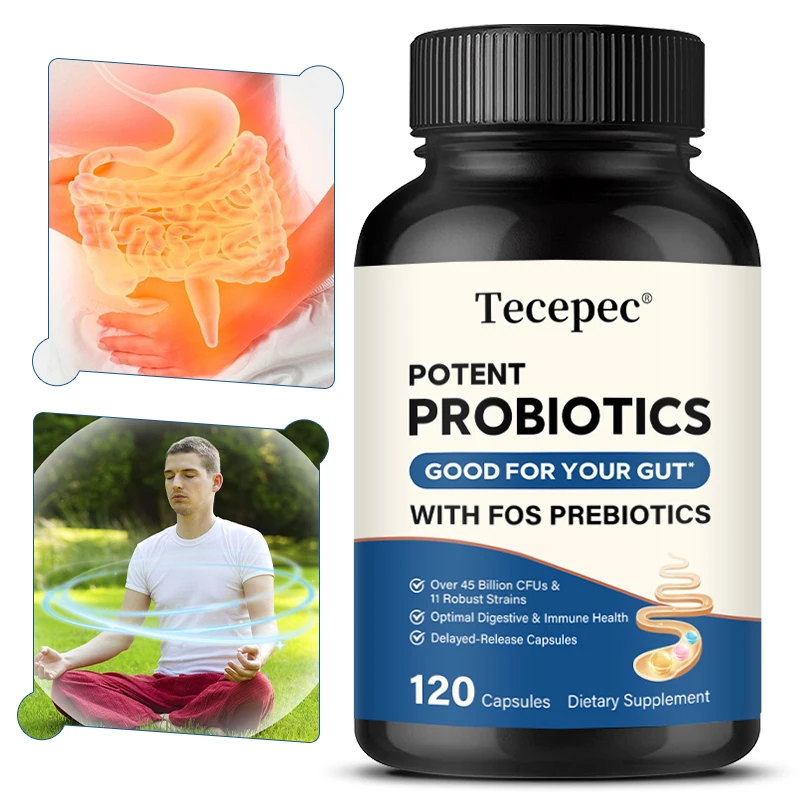 

Multiple Probiotics Capsules, Helps Digestive, Immune Health, Balance Intestinal System, Improve Gut Function Dietary Supplement