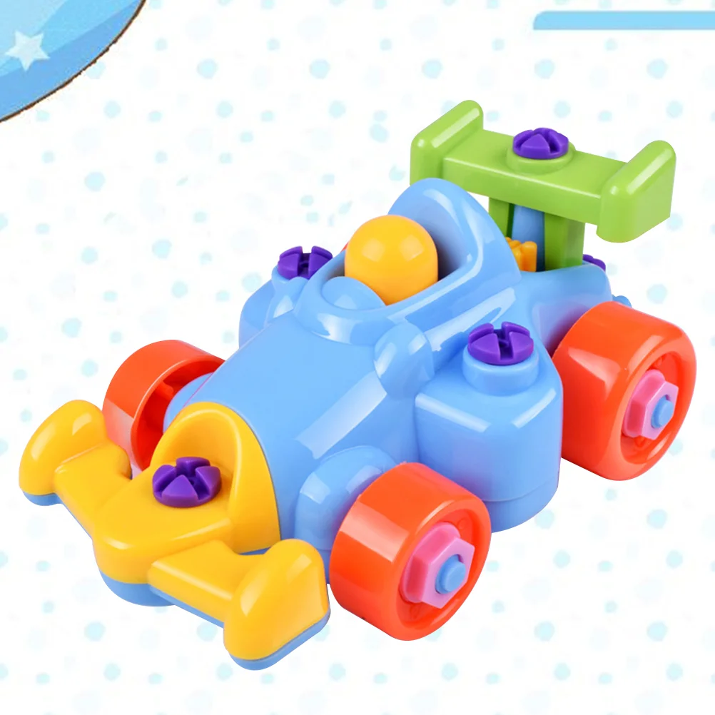 Children Assemble Toy Early Learning Educational DIY Construction Toy Self Assembly and Rebuild Toy 3D Puzzle Disassembly Kart (