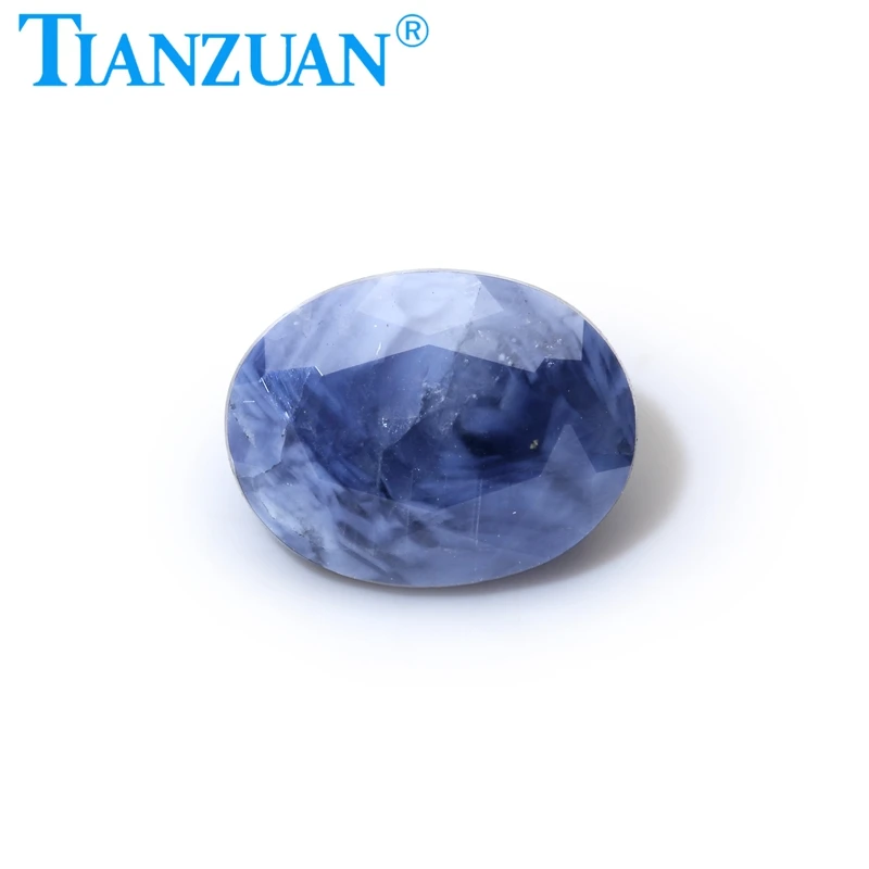 

2.8ct Oval Shape Natural Sapphire Blue Color Brilliant Cut Natural Corundum Heated Sapphire Loose Gem Stone with GRC Certified