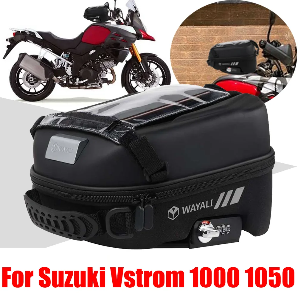 

Tank Bag Luggage Tanklock Storage Bags Phone Bag For SUZUKI Vstrom DL1000 V-Strom DL 1000 1050 XT 1050XT 1000XT Accessories