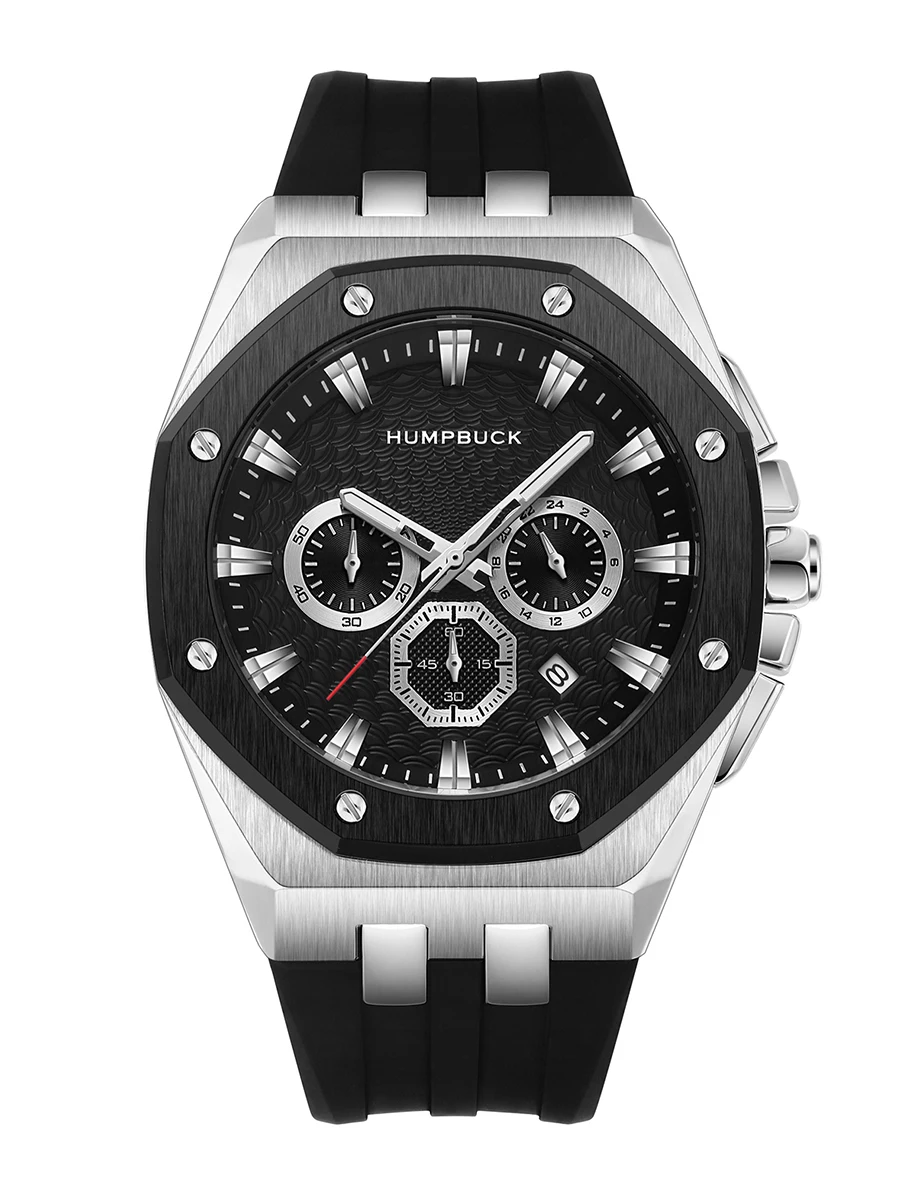 HUMPBUCK Best-Selling Sports Wristwatch for Men with Luminous Hands Waterproof Quartz Technology Perfect Gift Watch for Men