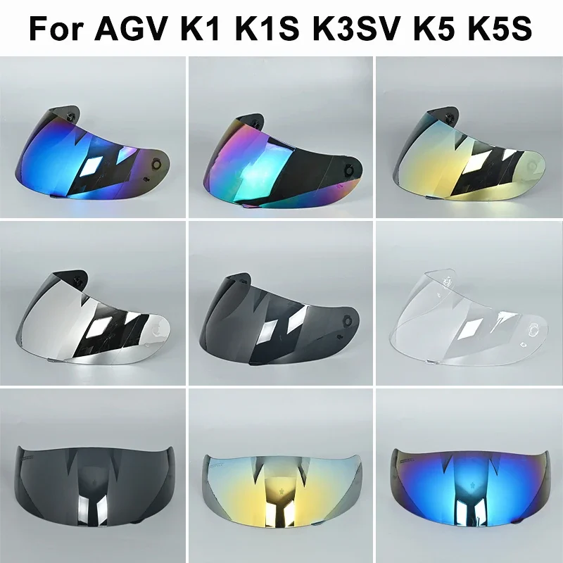 

Helmet Visor for AGV K3 K4 Casco Moto Accessories K3 Shield Uv Protection K4 Helmet Lens Windproof Capacetes Shield Windshield