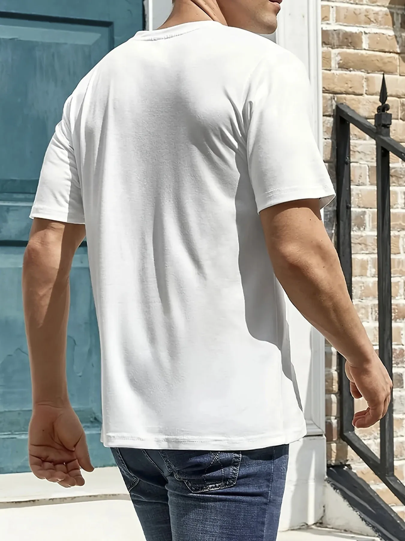 남성용 할로윈 그래픽 티셔츠 통기성 순수 코튼 루즈핏 티셔츠 의상 streetwear 캐주얼 셔츠 축제 프린트 탑