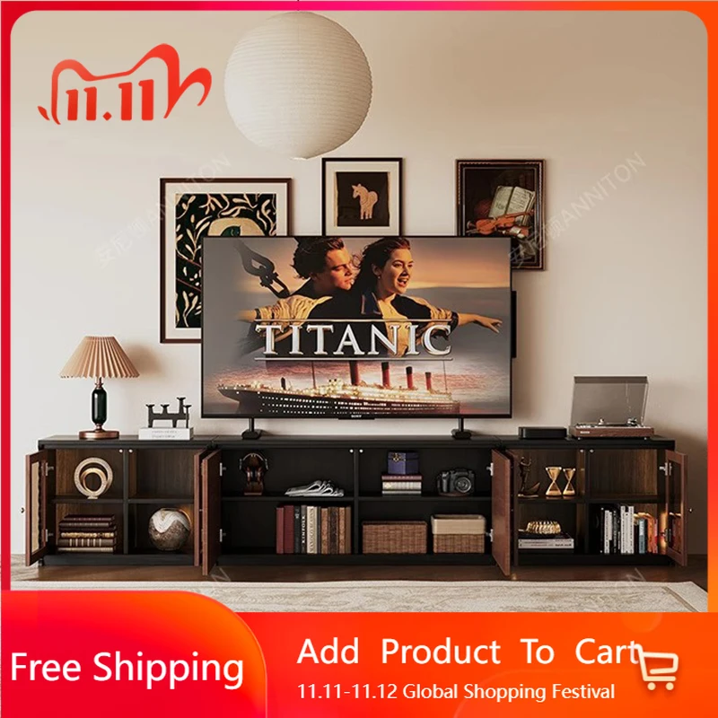 

Storage Hallway Tv Stands Living Room Modern Monitor Nordic Retro Tv Table Aesthetic Minimalist Suporte Para Tv Salon Furniture