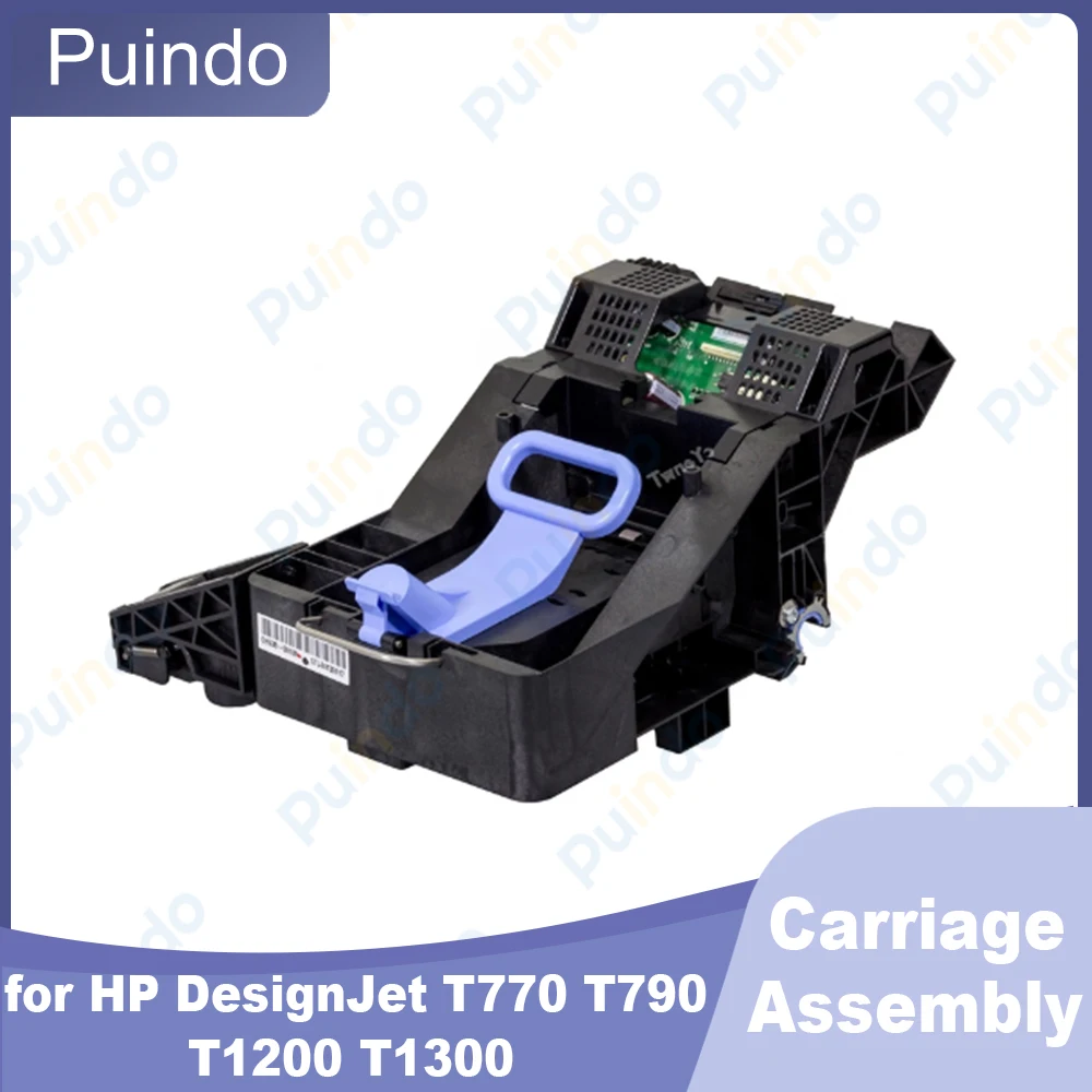 

Original Carriage Assembly with Cutter for HP DesignJet T770 T790 T1200 T1300 Plotter Printhead Mounting Bracket