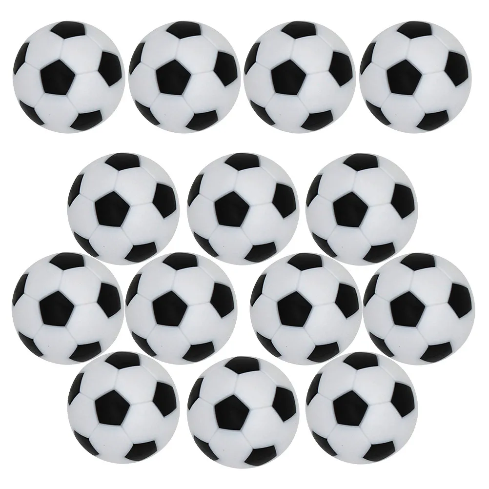 

14Pcs Table Soccer Replacement Balls Compatible with Most Foosball Tables Smooth Rolling Frosted Design Hips Material Desk Game