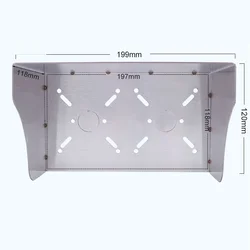 ステンレス鋼の保護カバー,防水,屋外コンセント,アクセス制御,充電,日焼け止め,衝突防止