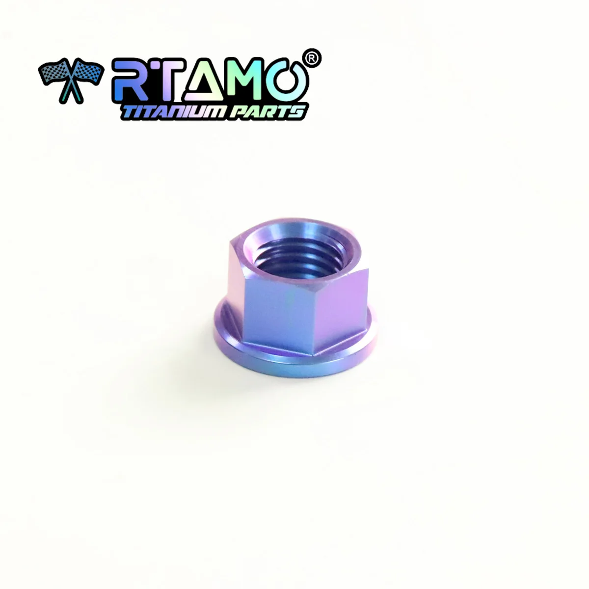 RTAMO Titan-Flanschmutter M5 M6 M8 M10 M12 M14 für Motorrad Fahrrad Auto Gr5 Mutter (1 Stück)