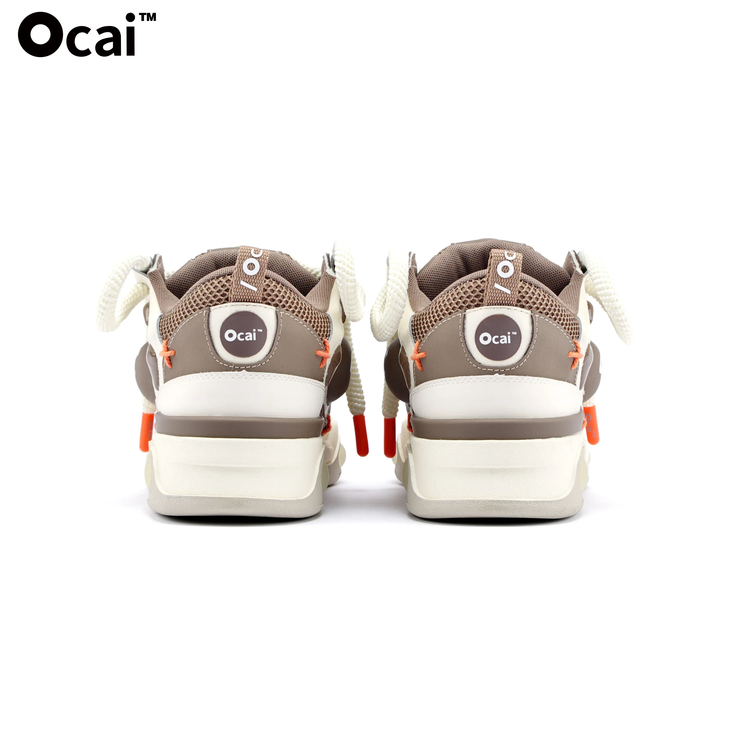 Ocai rock vela branco mocha pão sapatos design original sentido nicho casal sapatos casuais maré nacional sapatos