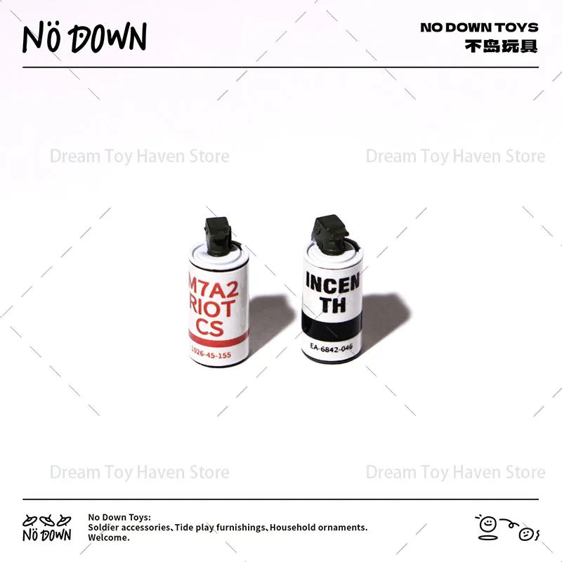 1/12 مقياس الجندي M7A2 RIOT CS قنبلة يدوية لعبة نموذج المعدات التكتيكية العسكرية ملحق لتقوم بها بنفسك 6 بوصة دمى شخصيات الحركة #2
