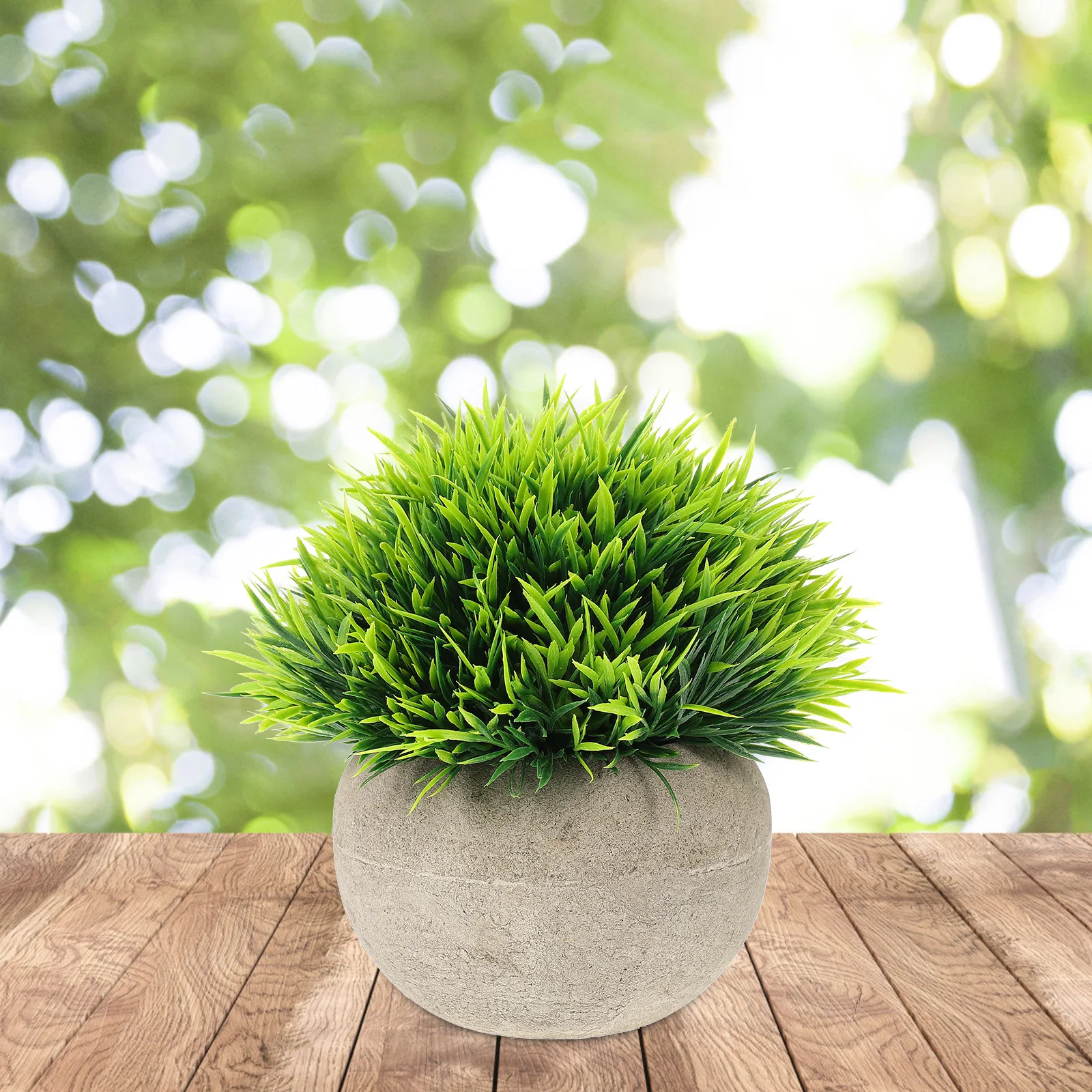 

3Pcs Fake Potted Plant Decor Exquisite Craftsmanship Compact Design Suitable for Homes Offices Schools Table Decor