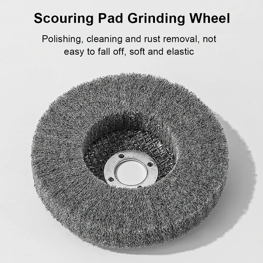 1 قطعة جديد ألياف النايلون إطارات لامعة 800 فريك 4 بوصة 100 مللي متر تلميع القرص عجلة تلميع لطاحونة الزاوية