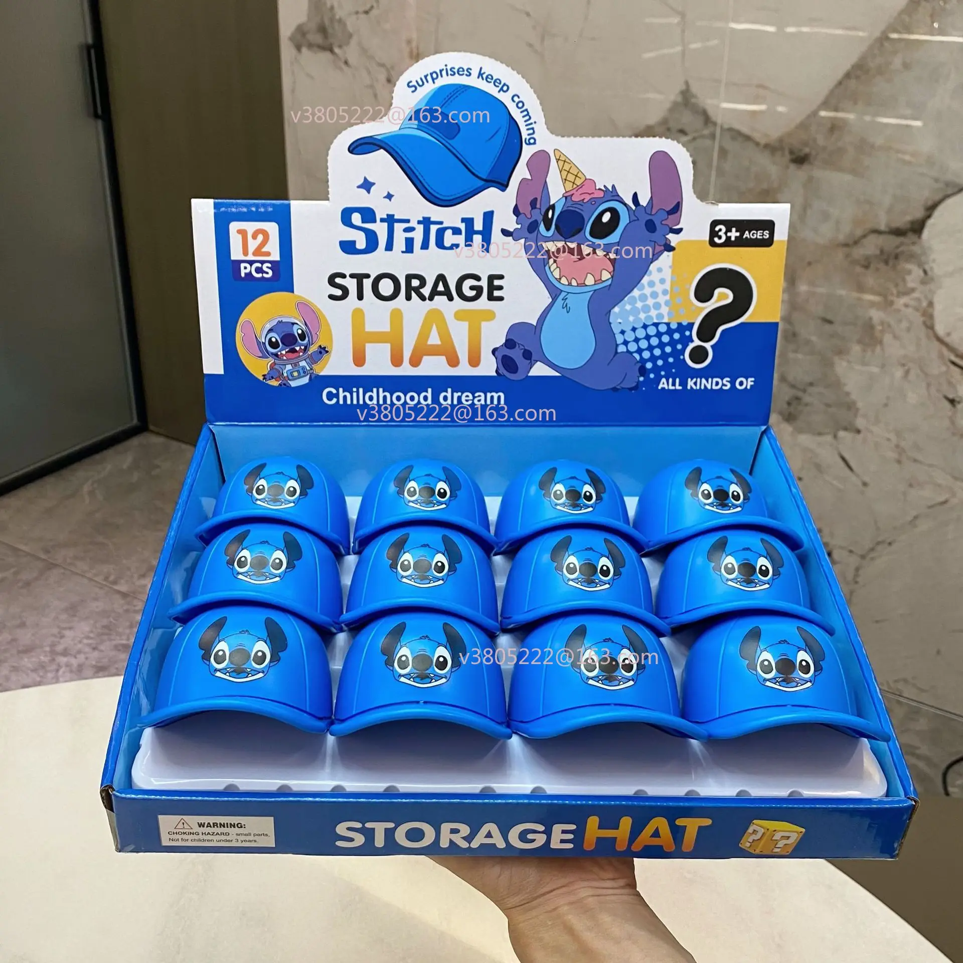 

2025 Blind Box Set Small Monster Storage Hat Keychain Doll Backpack Pendant Accessories Gift